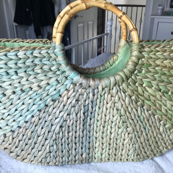 Summer straw bag - Picture 1 of 5